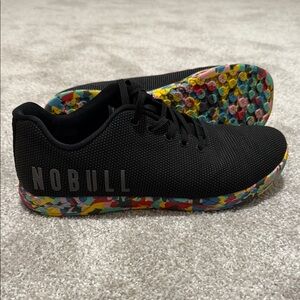 NOBULL Men’s Black Multicolor Sole Shoes